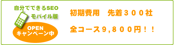 モバイル版キャンペーン